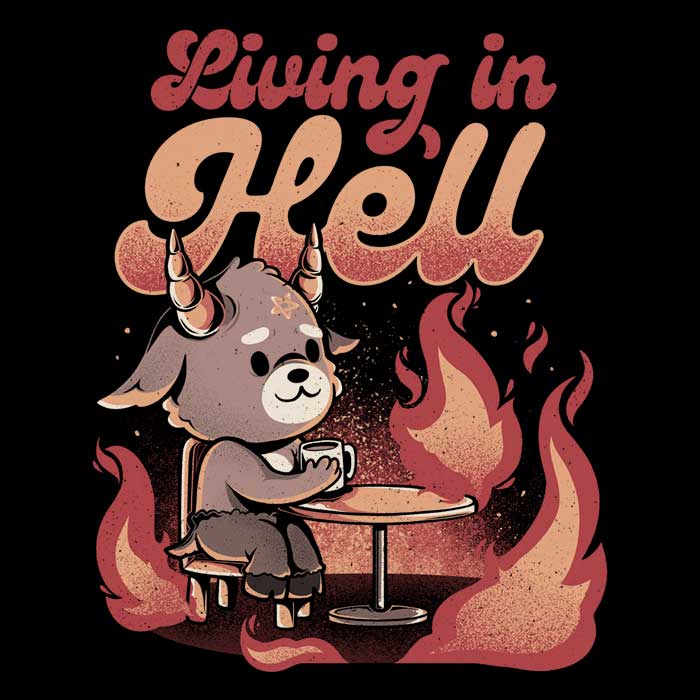 Living in Hell Youth and Infant Apparel Collection - T-Shirts and Onesies