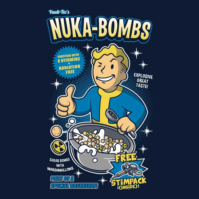 Nuka Bombs Youth Fashion Apparel