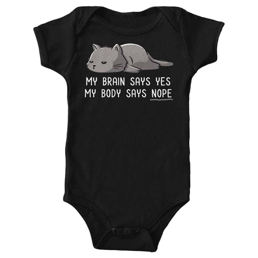 My Body Says Nope Youth and Infant Apparel Collection
