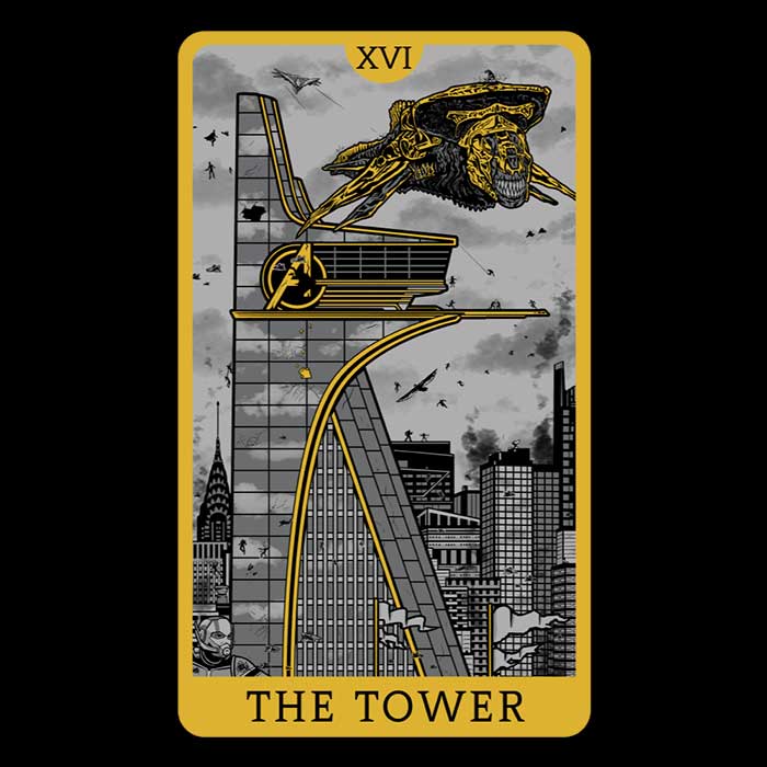 Tarot: The Tower Youth and Infant Apparel Collection - T-Shirts and Onesies