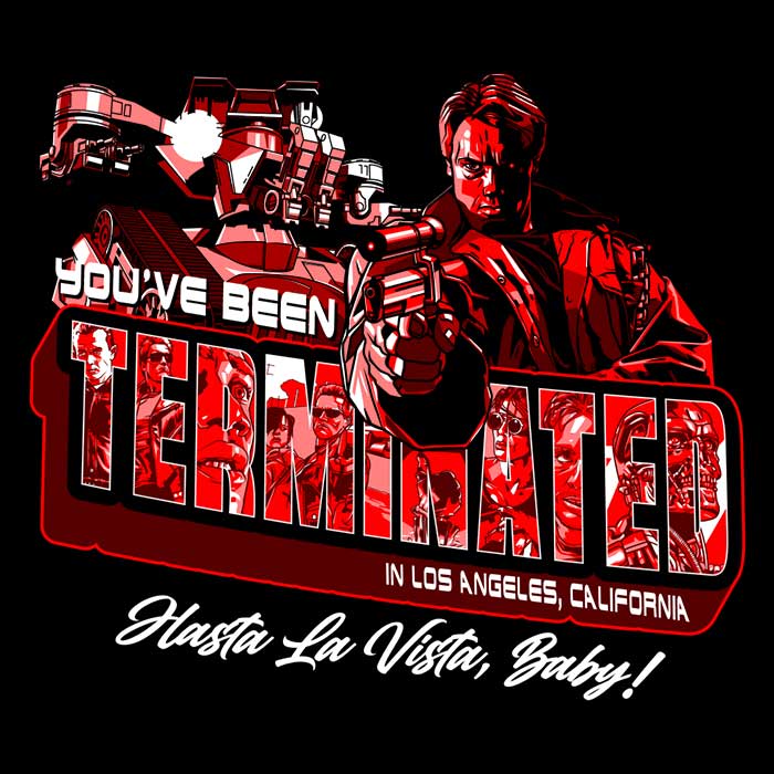 GoodIdeaRyan's 'You've Been Terminated' Youth and Infant Apparel Collection
