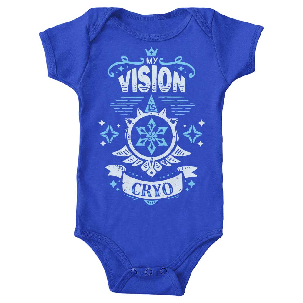 Typhoonic Art's My Vision is Cryo Youth and Infant Apparel Collection