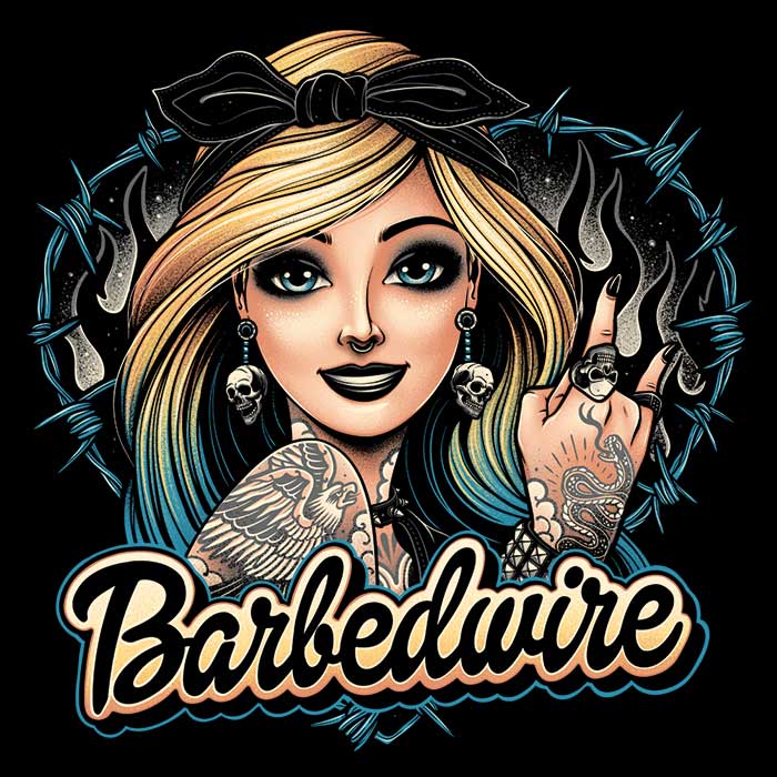 Barbedwire Youth and Infant Apparel - Comfortable Cotton Tees and Onesies