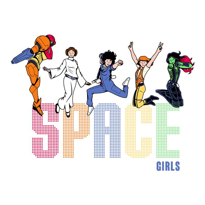 JayHai Space Girls Fashionable Youth Apparel Collection