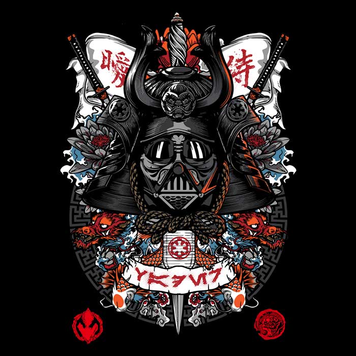 Stylish Dark Lord Samurai Youth Clothing Collection