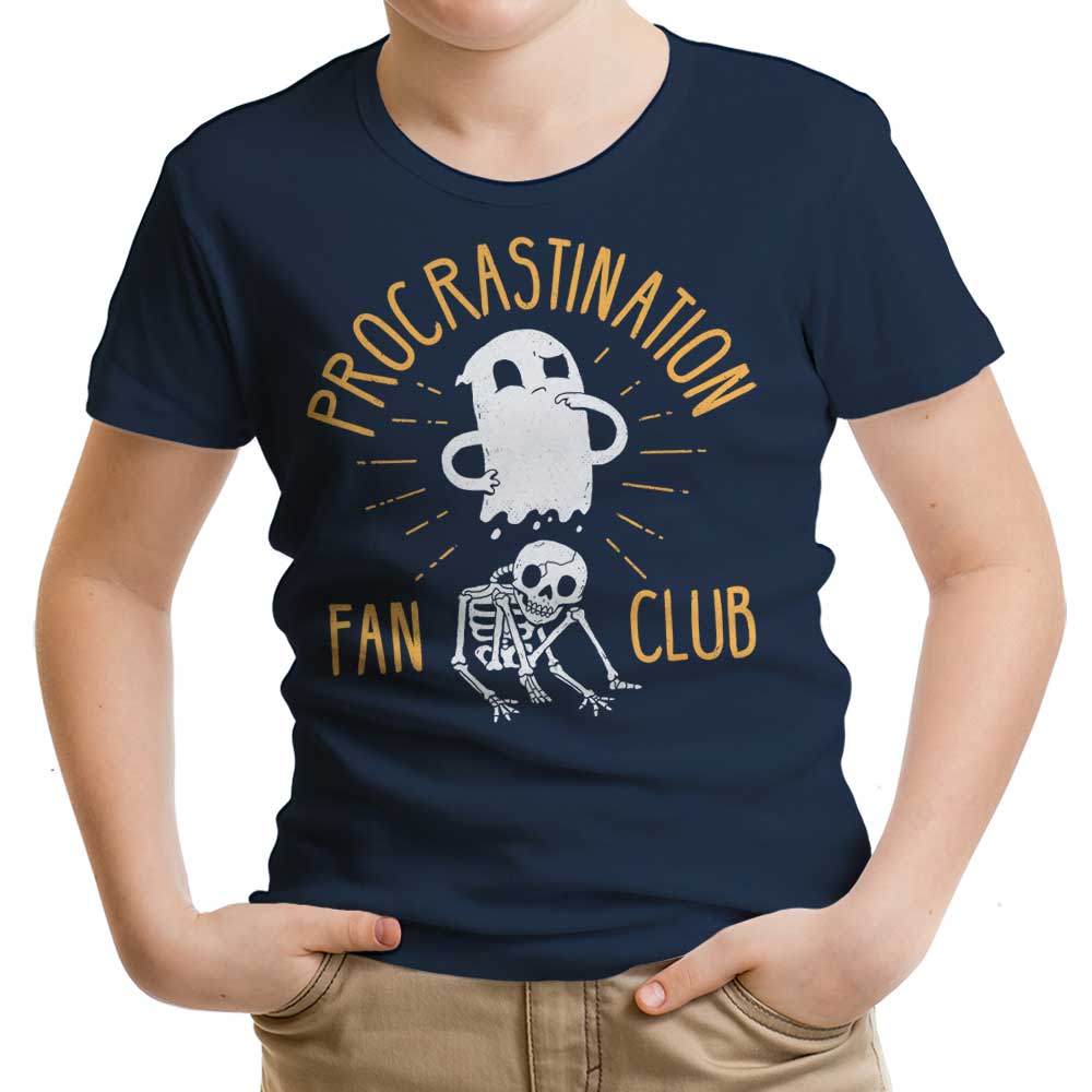 Youth and Infant Apparel - Procrastination Fan Club Collection