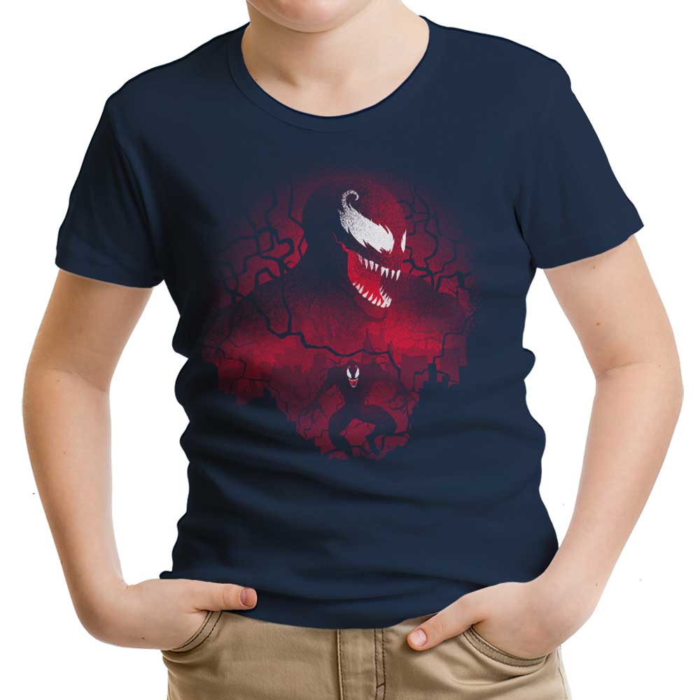 Red Symbiote-themed Youth Clothing Apparel