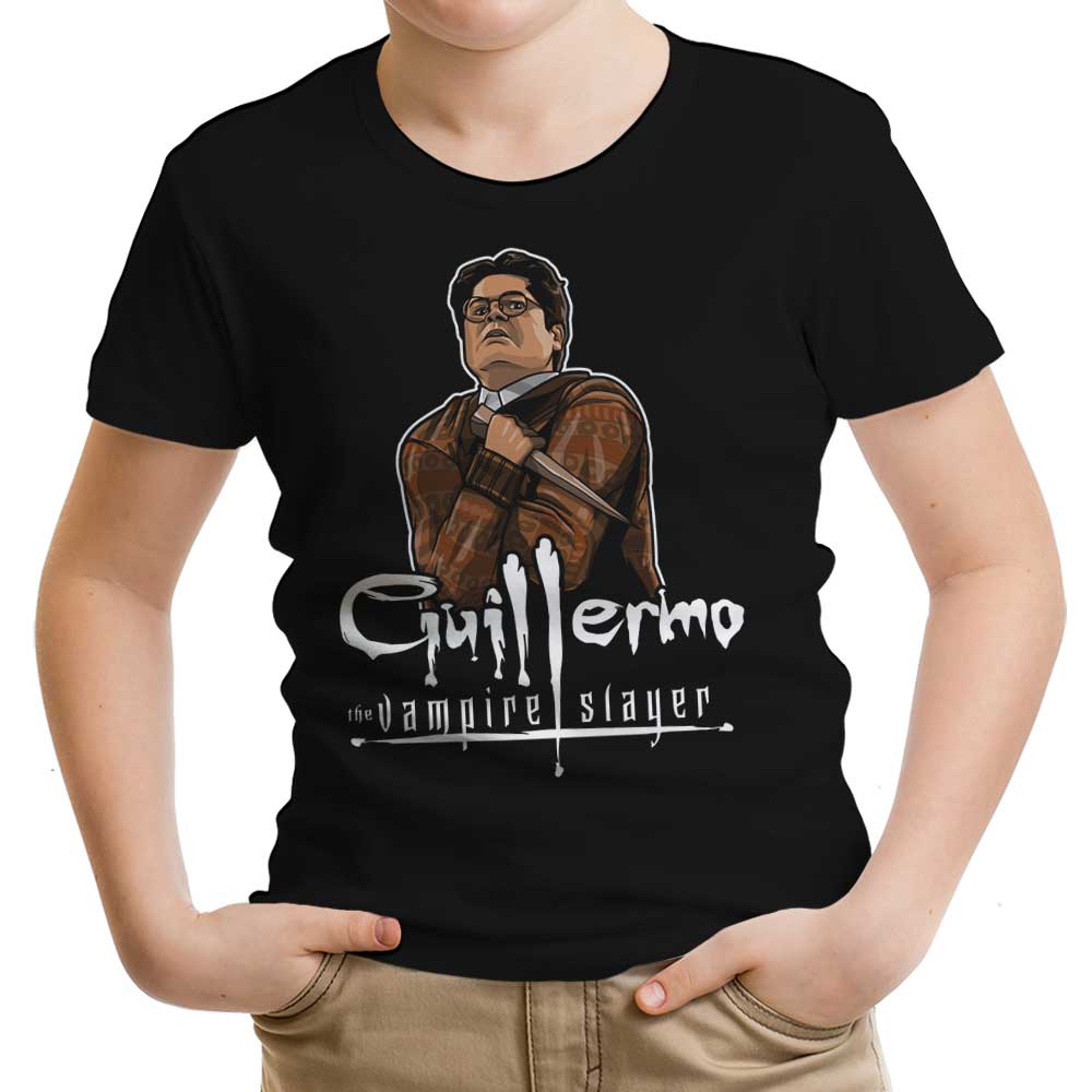 Youth and Infant Apparel Inspired by Guillermo the Slayer from Bolt from the Blue