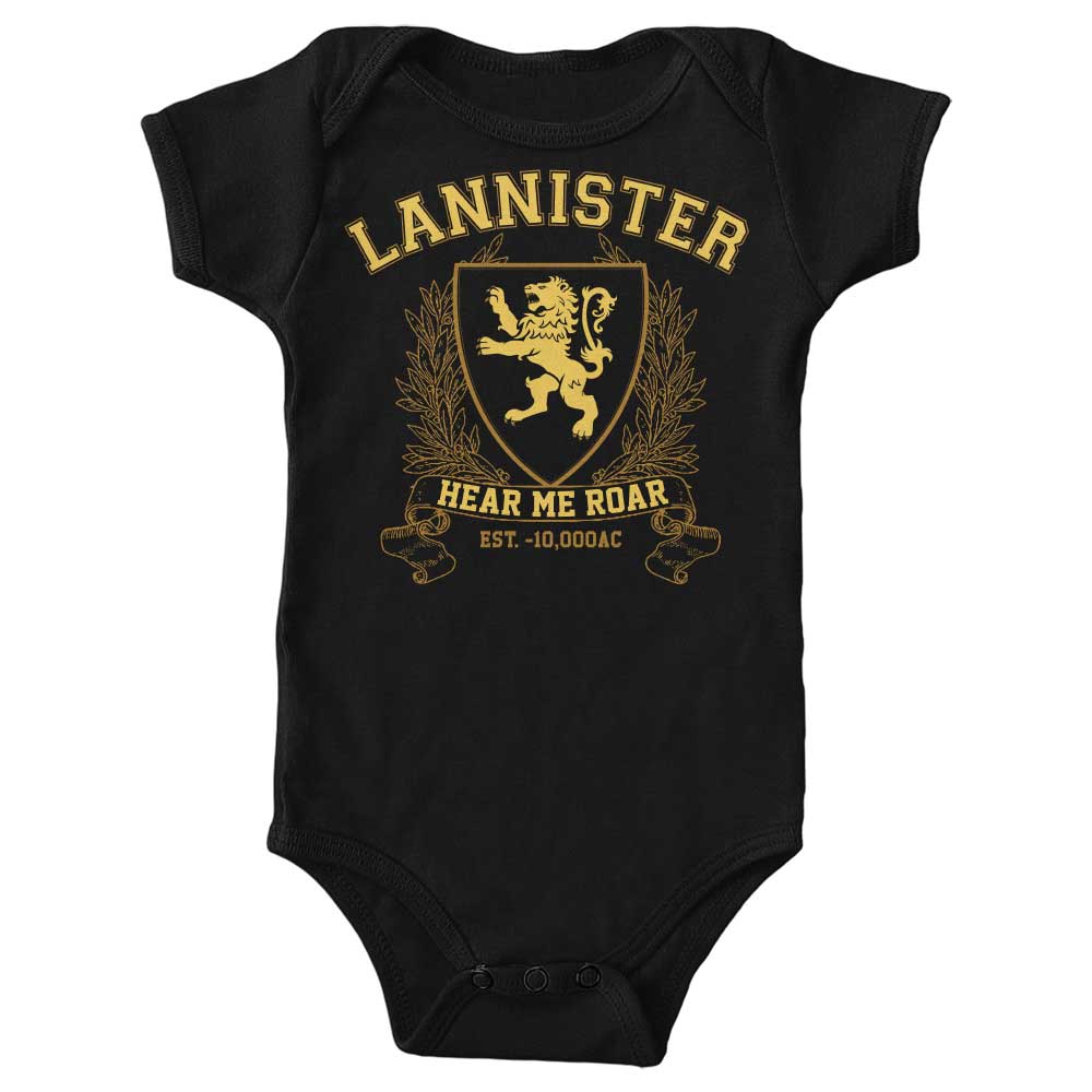 Youth and Infant Apparel from Lannister University by Digital Phoenix