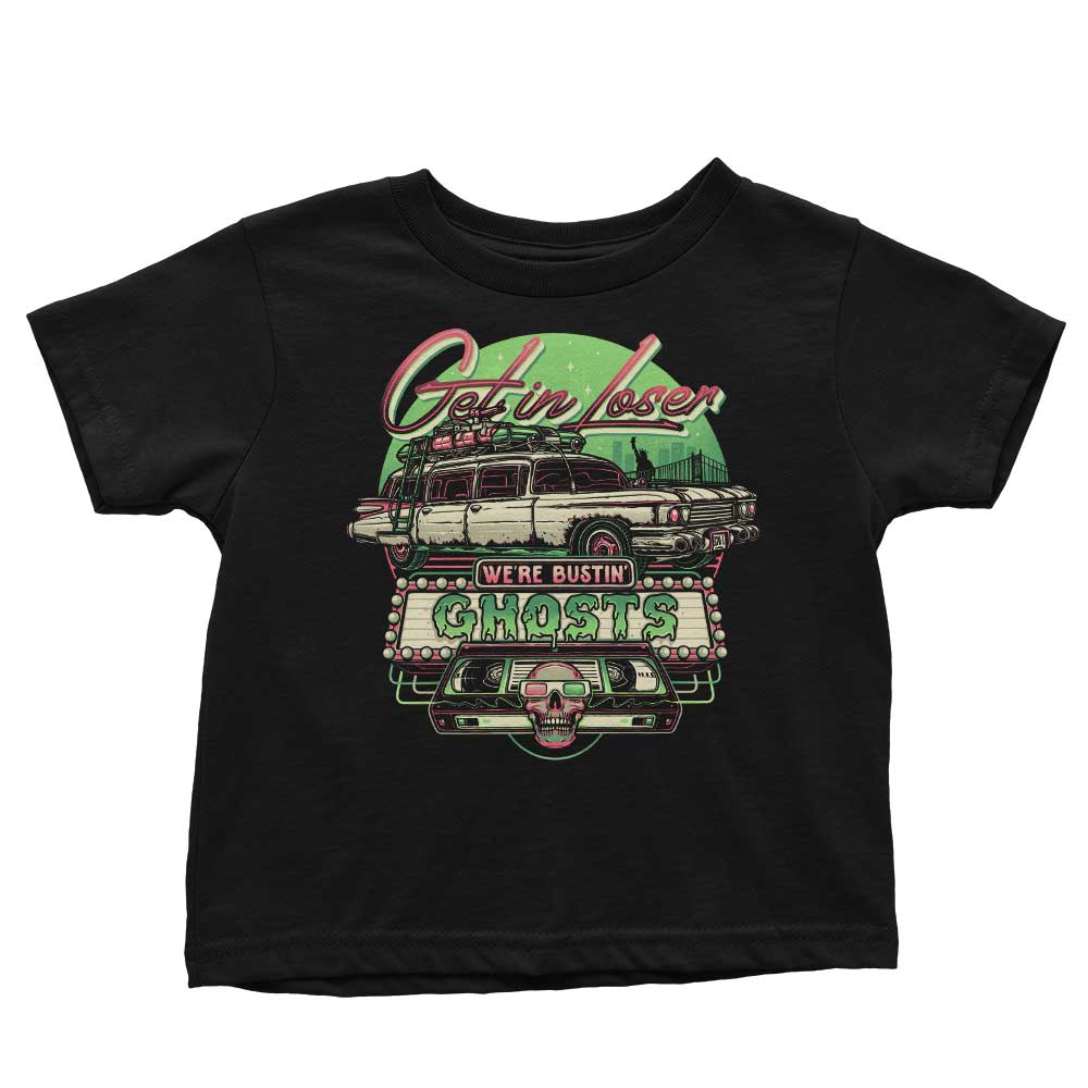 Youthful 'We're Bustin' Ghosts' Apparel from Momma Gorilla