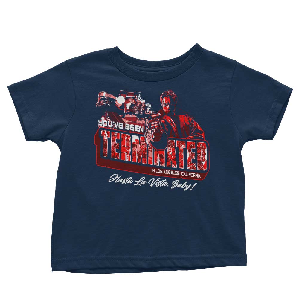 GoodIdeaRyan's 'You've Been Terminated' Youth and Infant Apparel Collection