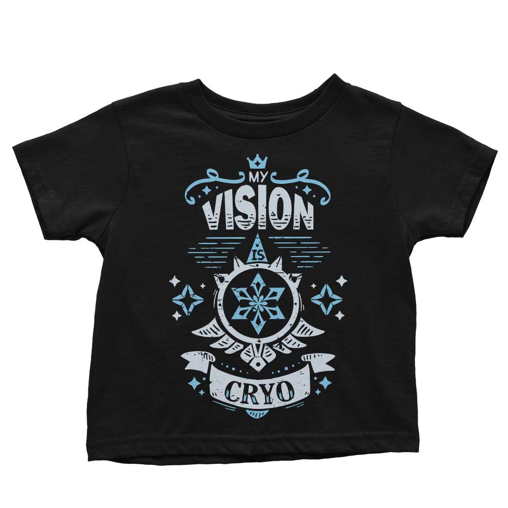 Typhoonic Art's My Vision is Cryo Youth and Infant Apparel Collection