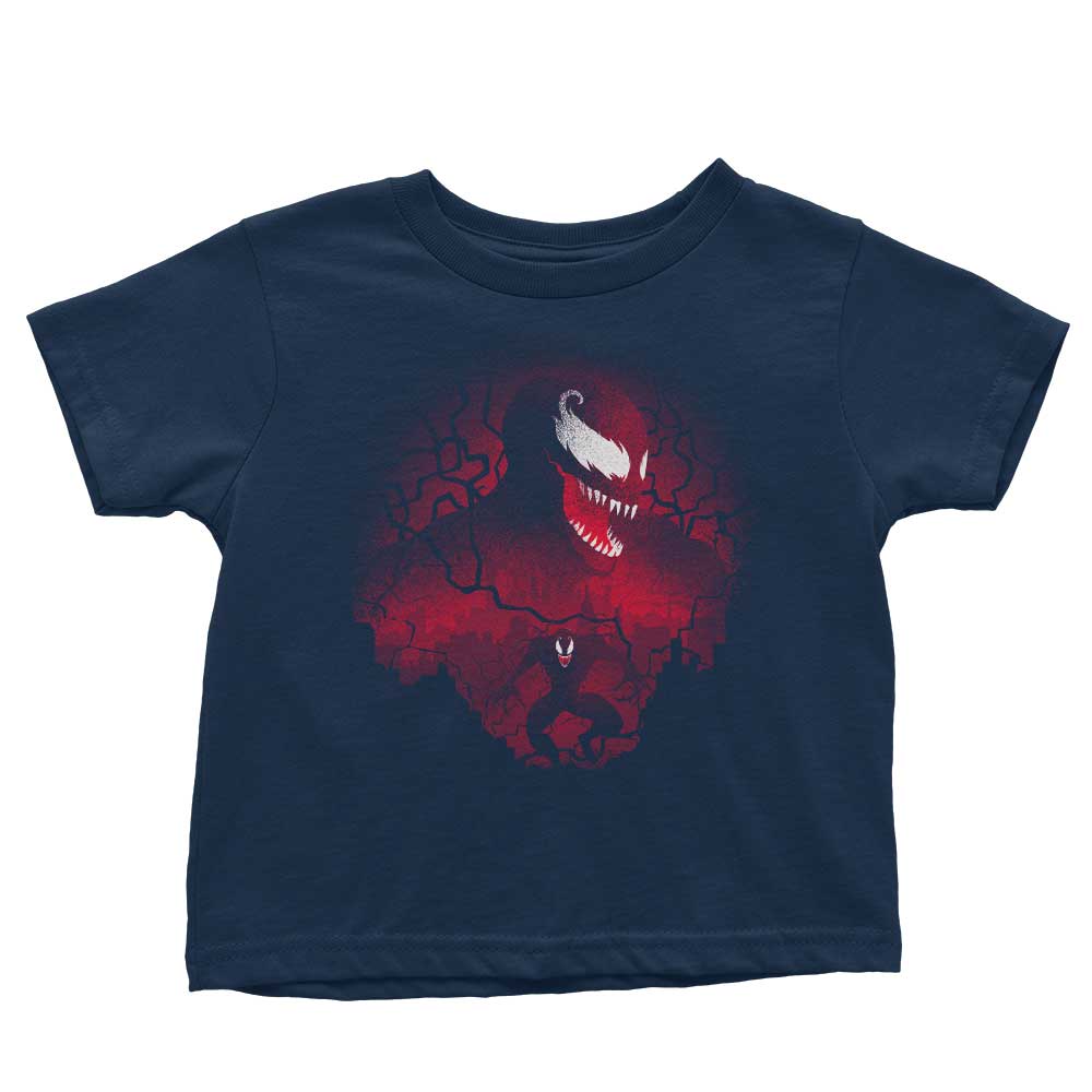 Red Symbiote-themed Youth Clothing Apparel