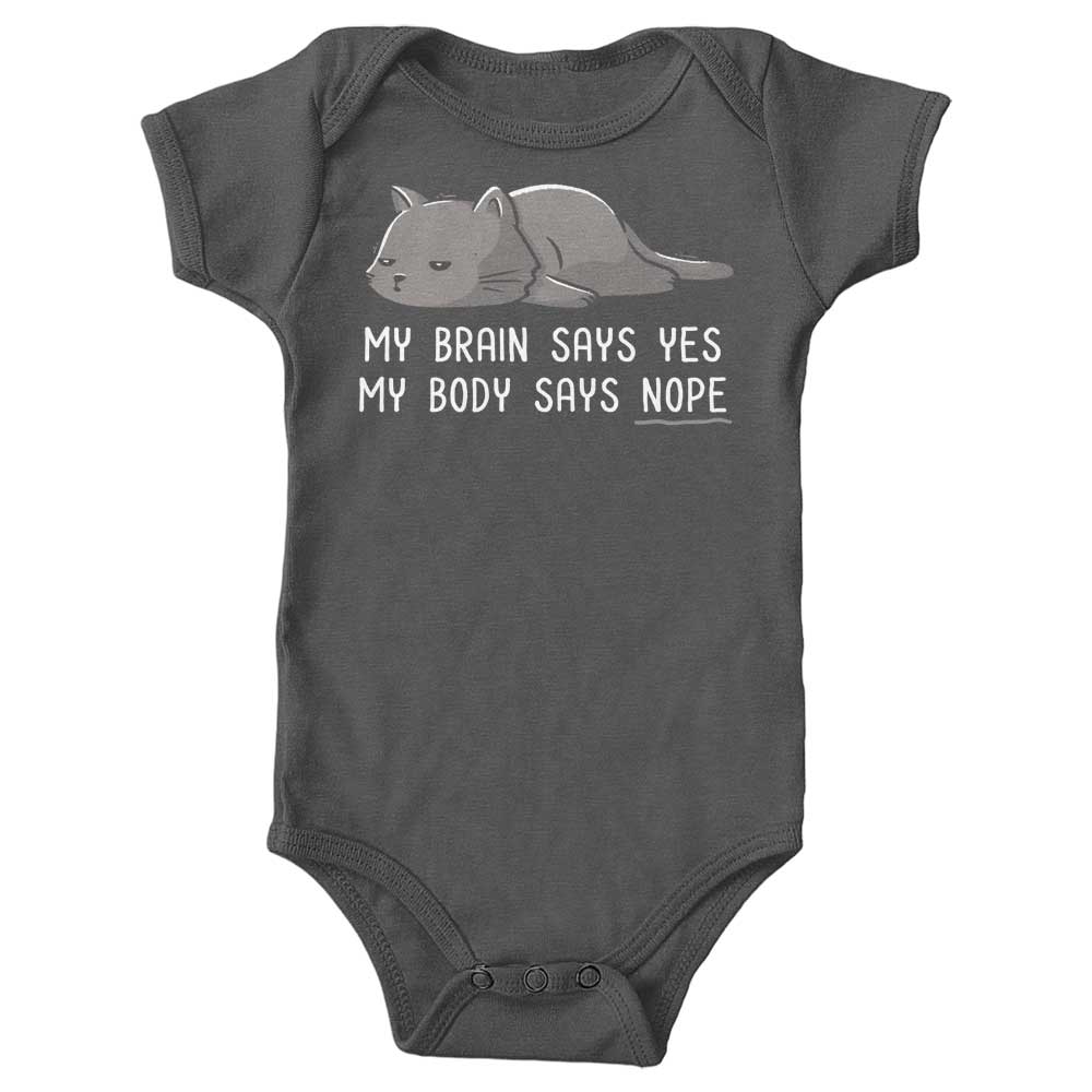 My Body Says Nope Youth and Infant Apparel Collection