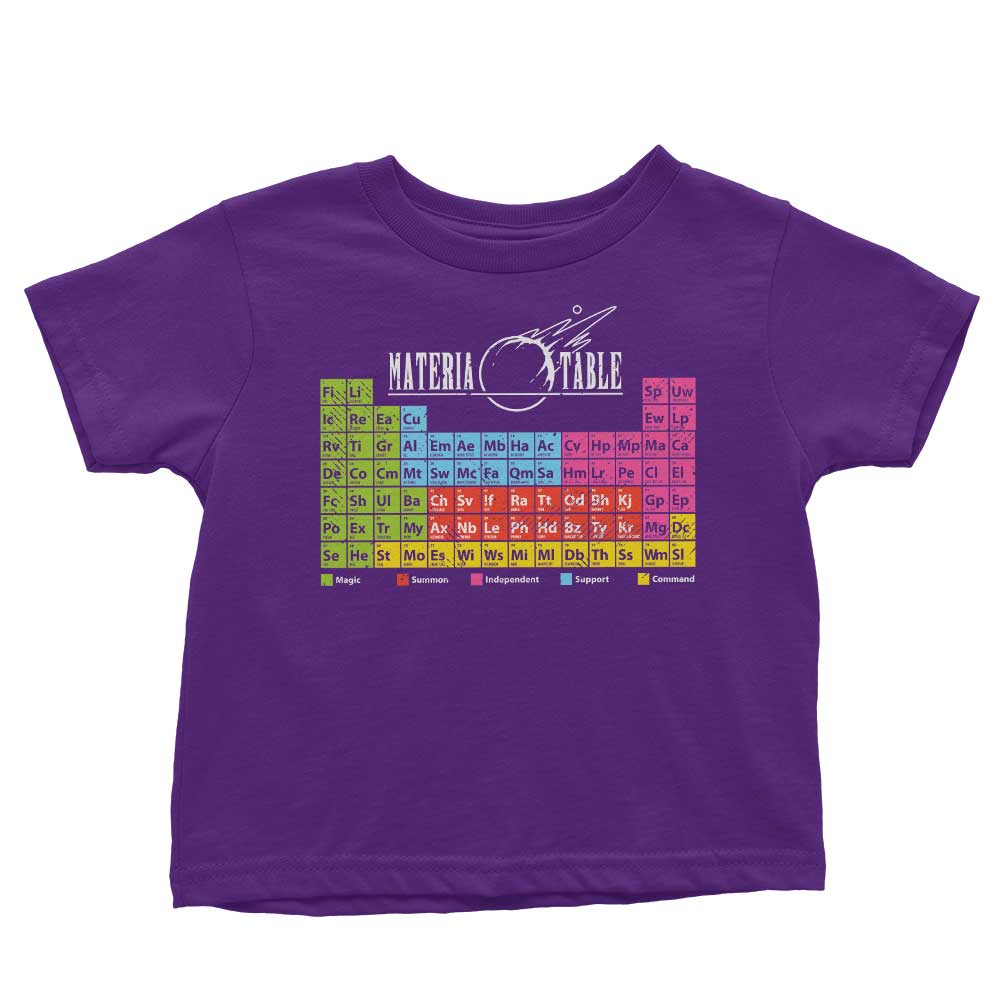 Stylish Materia Table for Youth Apparel