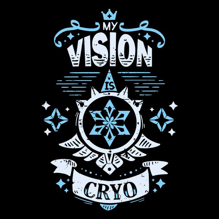 Typhoonic Art's My Vision is Cryo Youth and Infant Apparel Collection