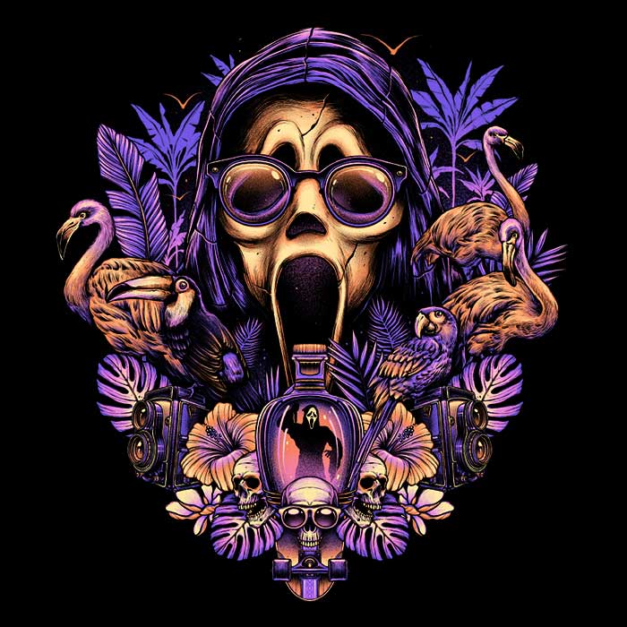Tropical Ghost Youth and Infant Apparel Collection - T-Shirts and Onesies
