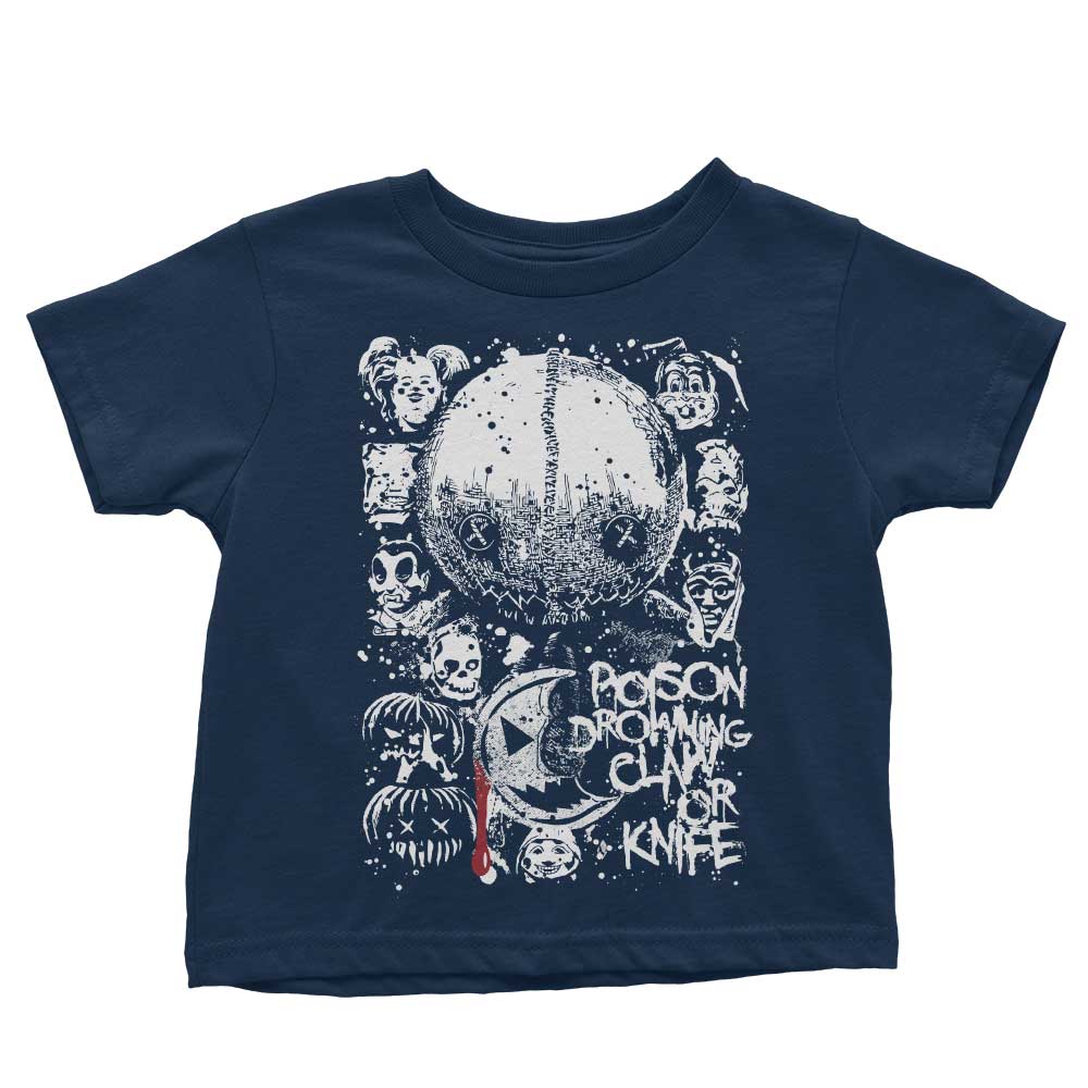 Youth and Infant Apparel - Claw or Knife T-Shirts and Onesies
