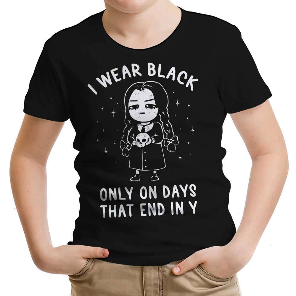 Stylish Black Youth and Infant Apparel Collection