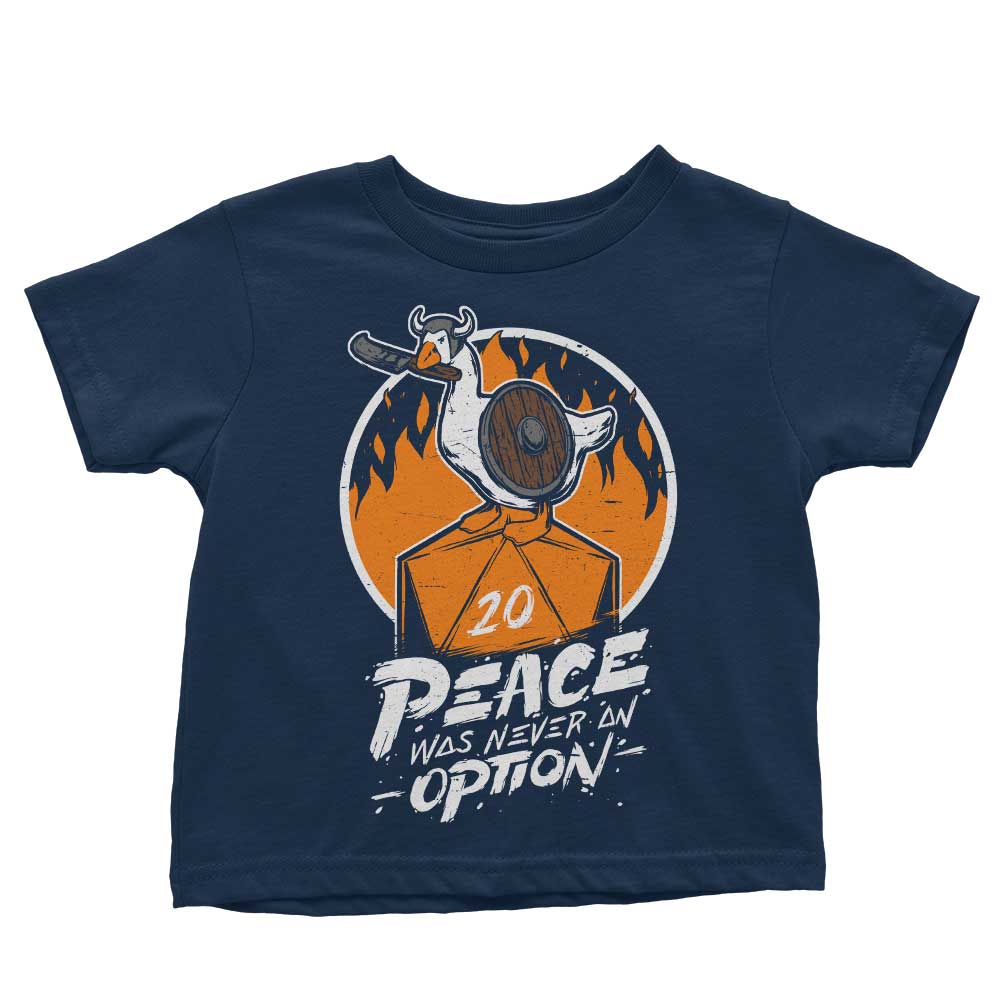 Youth's Stylish 'Peace Was Never an Option' Apparel from Studio Mootant