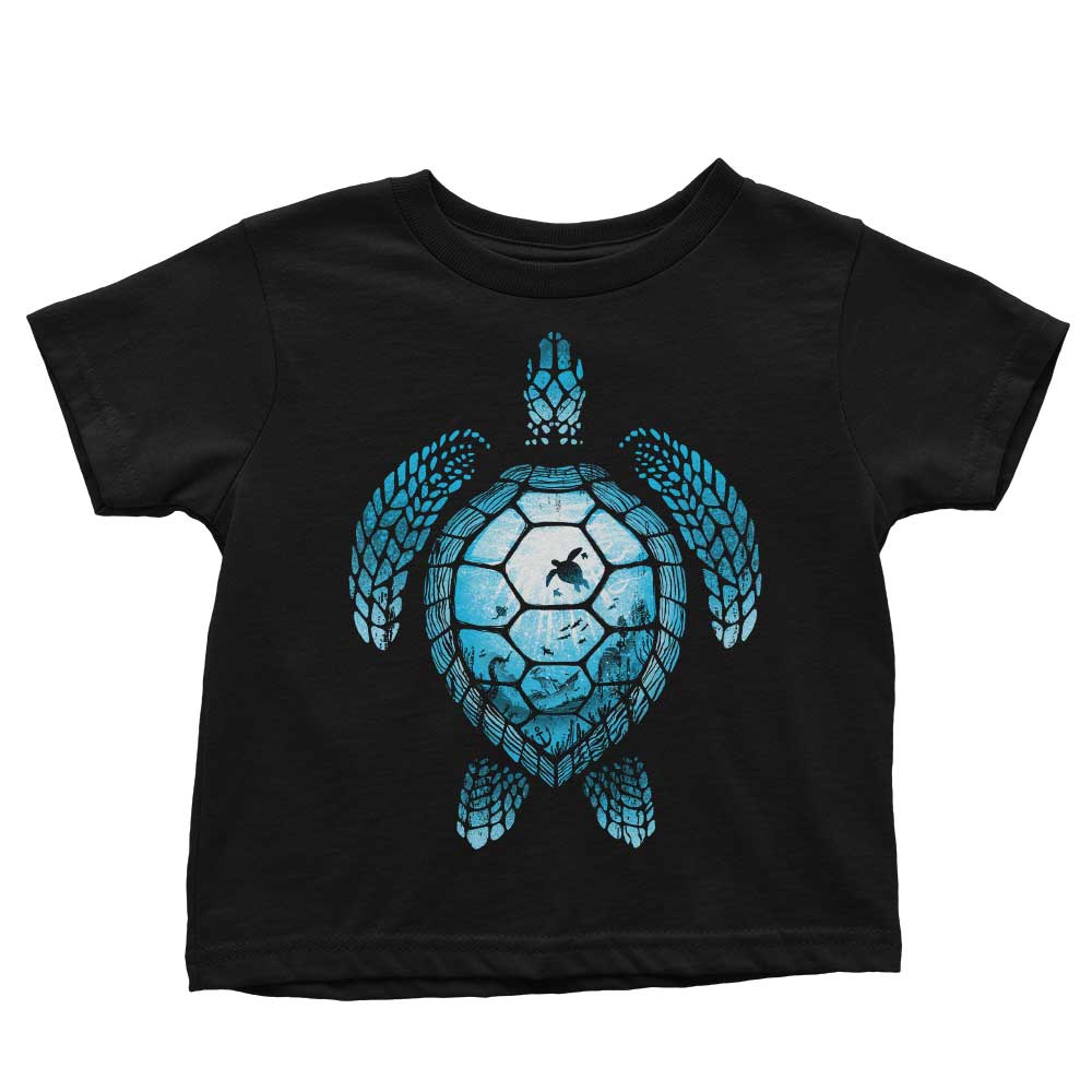 Youth and Infant Turtle Silhouette Apparel by Alemaglia