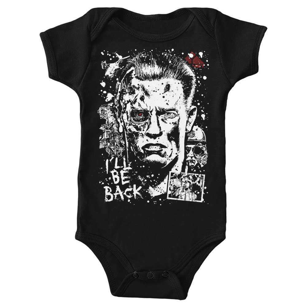 Stylish 'I'll Be Back' Youth and Infant Apparel Collection