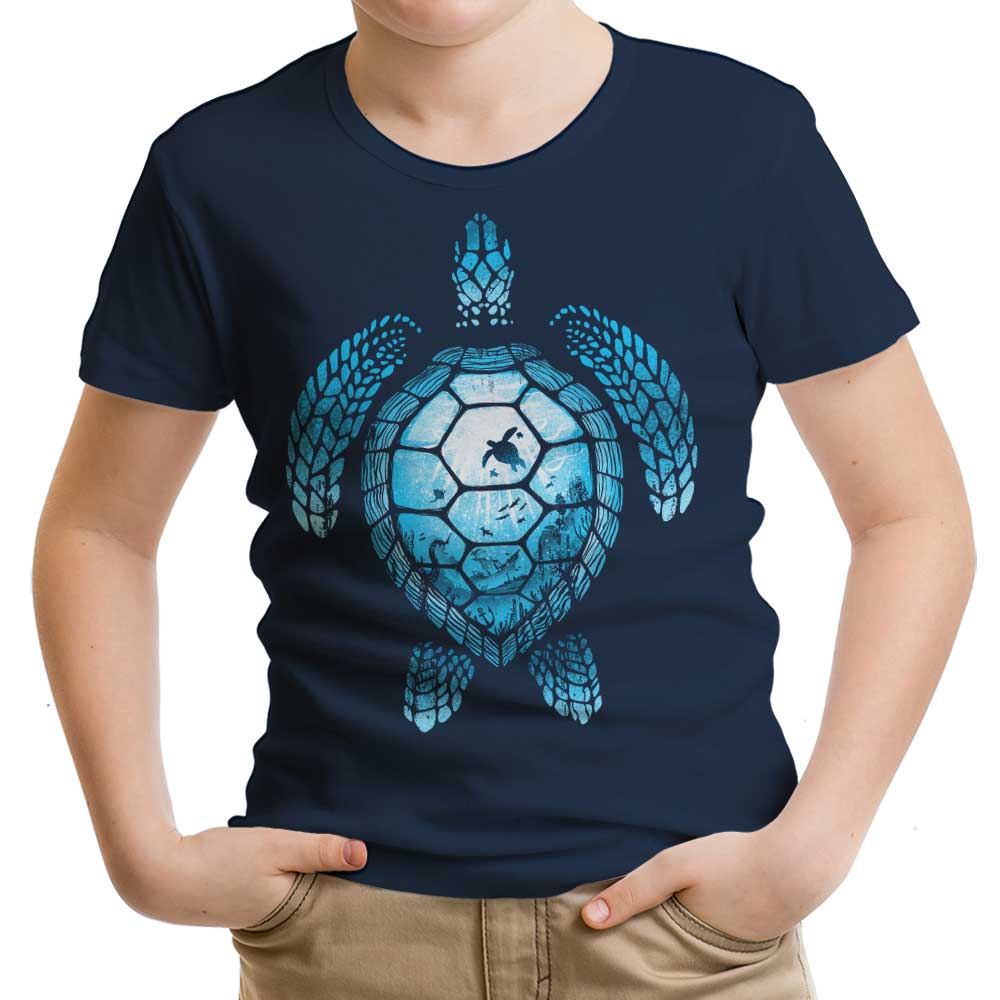 Youth and Infant Turtle Silhouette Apparel by Alemaglia