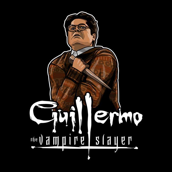 Youth and Infant Apparel Inspired by Guillermo the Slayer from Bolt from the Blue