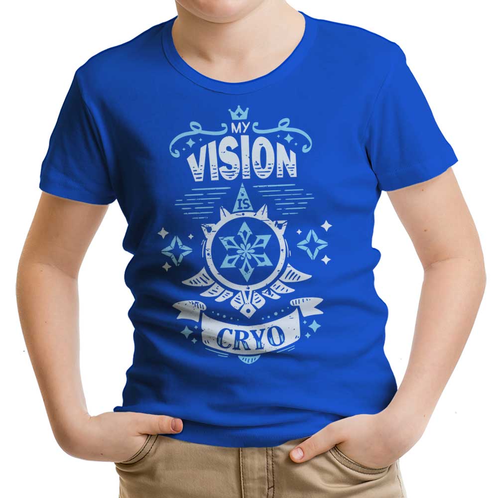 Typhoonic Art's My Vision is Cryo Youth and Infant Apparel Collection