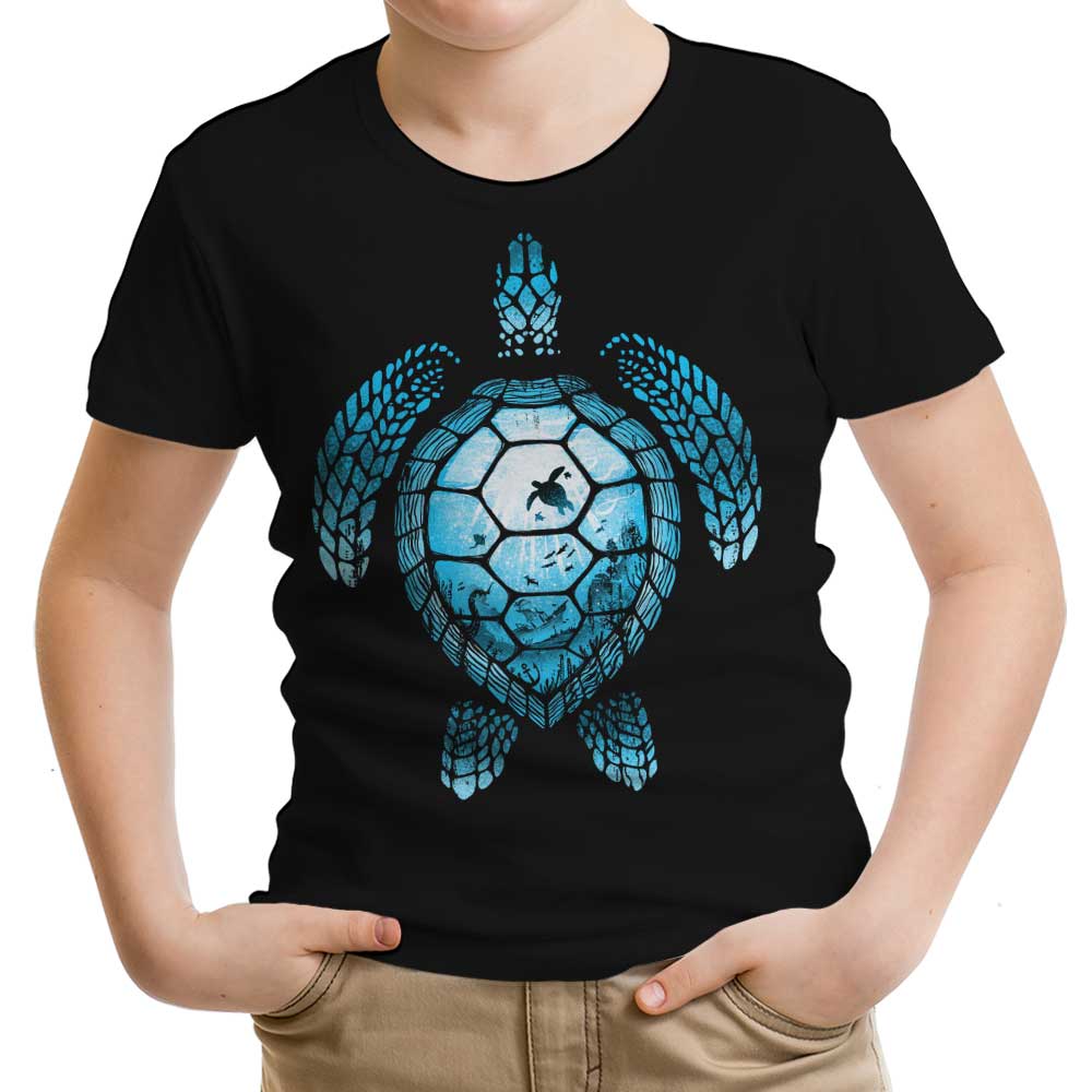 Youth and Infant Turtle Silhouette Apparel by Alemaglia