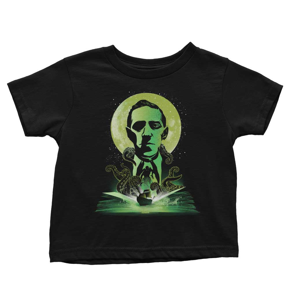 Lovecraft Book-themed Youth and Infant Apparel Collection