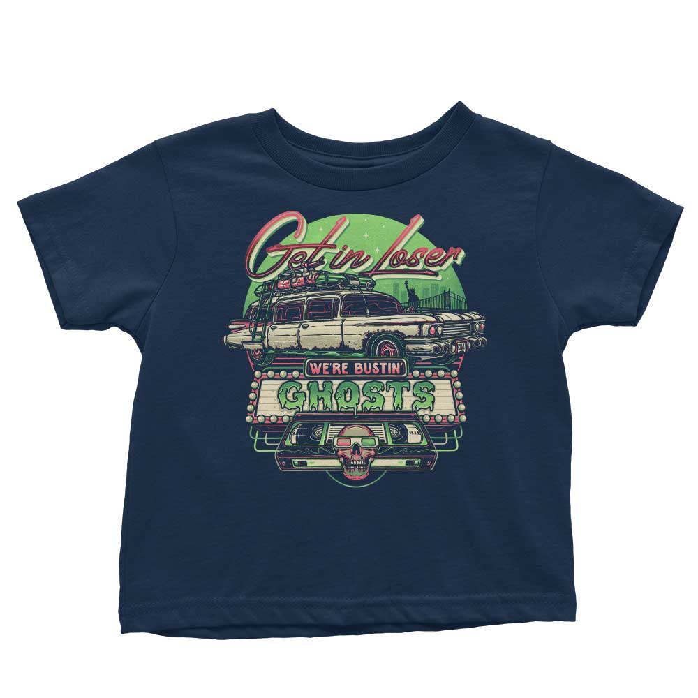 Youthful 'We're Bustin' Ghosts' Apparel from Momma Gorilla