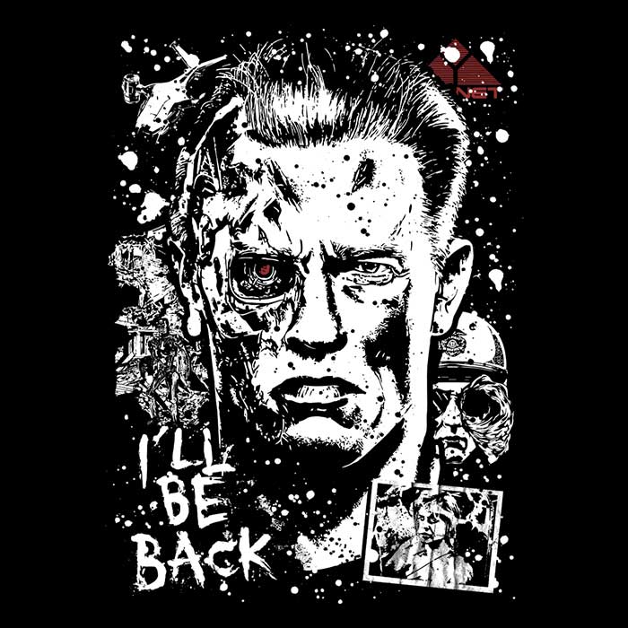 Stylish 'I'll Be Back' Youth and Infant Apparel Collection