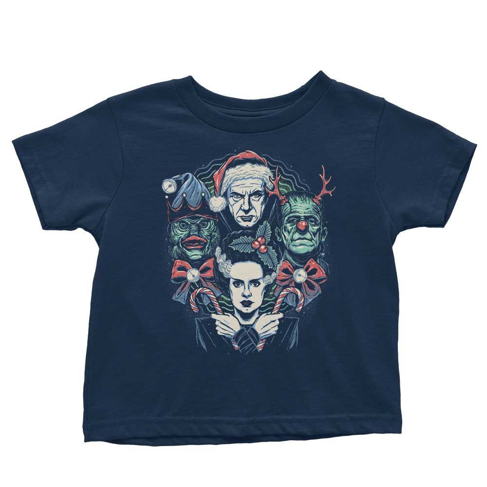 Youth Christmas Monsters Apparel by Momma Gorilla