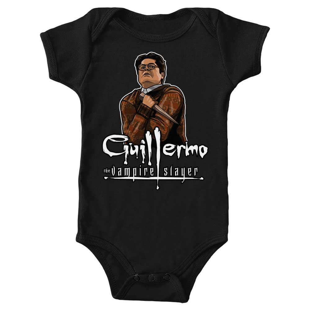 Youth and Infant Apparel Inspired by Guillermo the Slayer from Bolt from the Blue