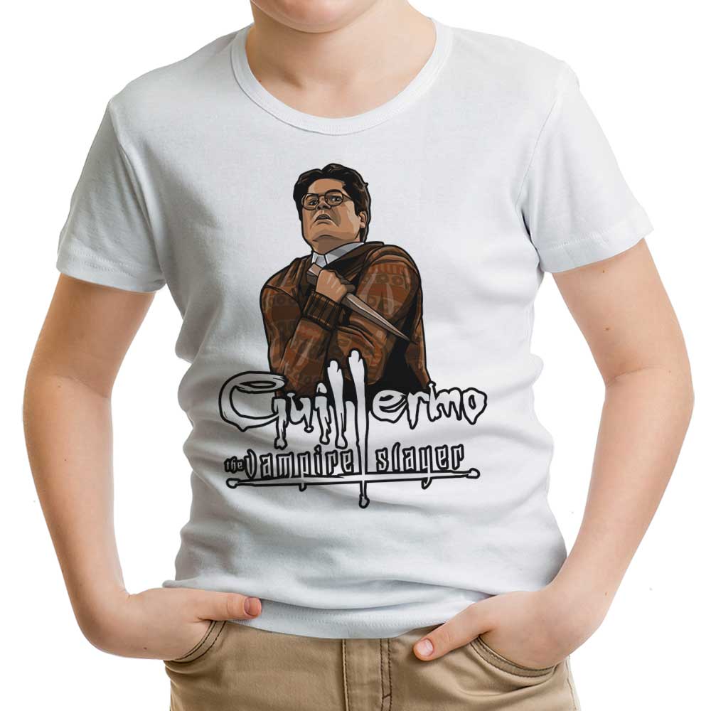 Youth and Infant Apparel Inspired by Guillermo the Slayer from Bolt from the Blue