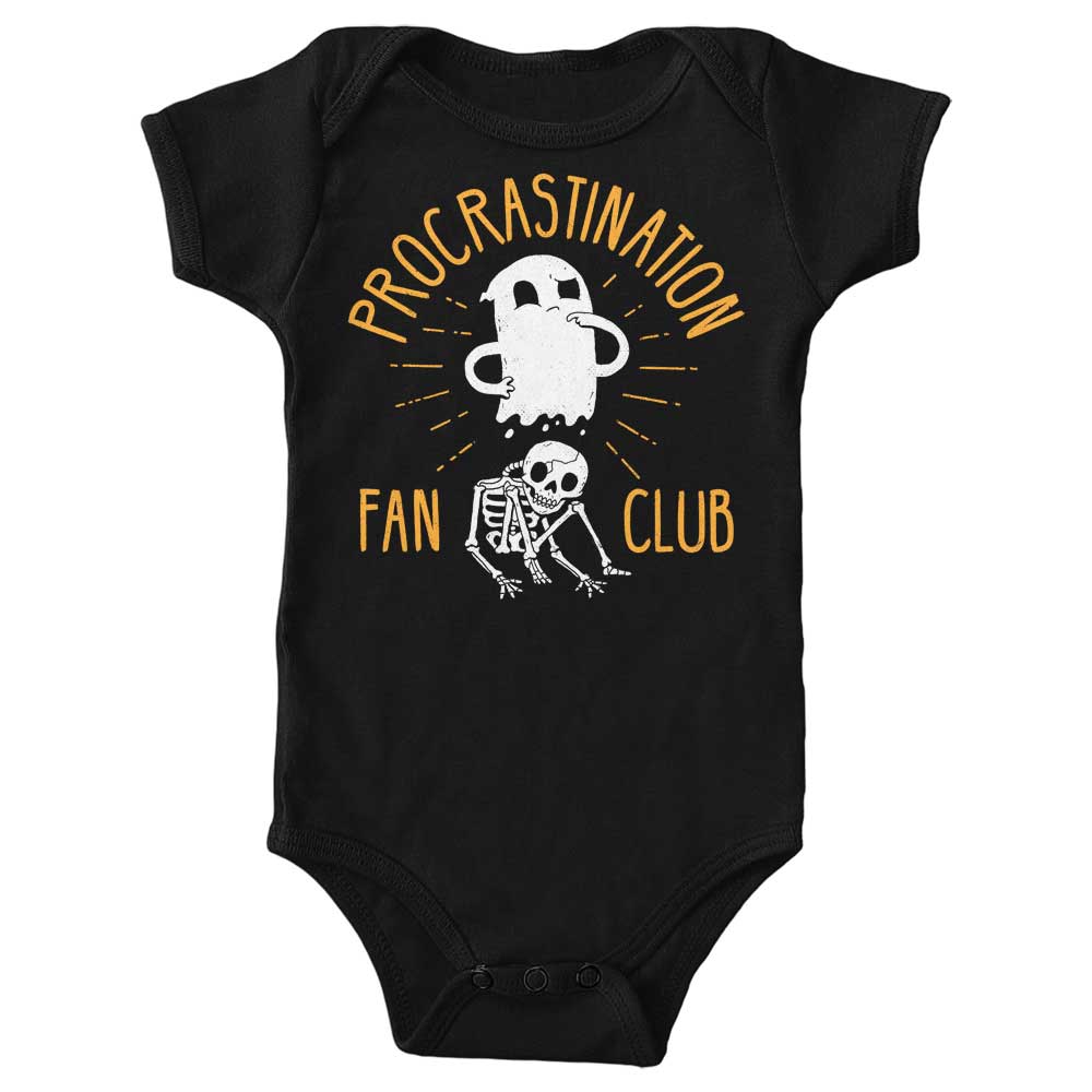 Youth and Infant Apparel - Procrastination Fan Club Collection