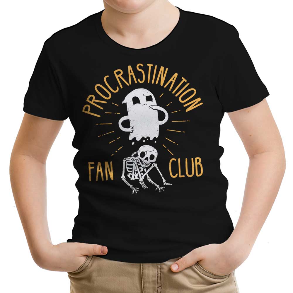 Youth and Infant Apparel - Procrastination Fan Club Collection