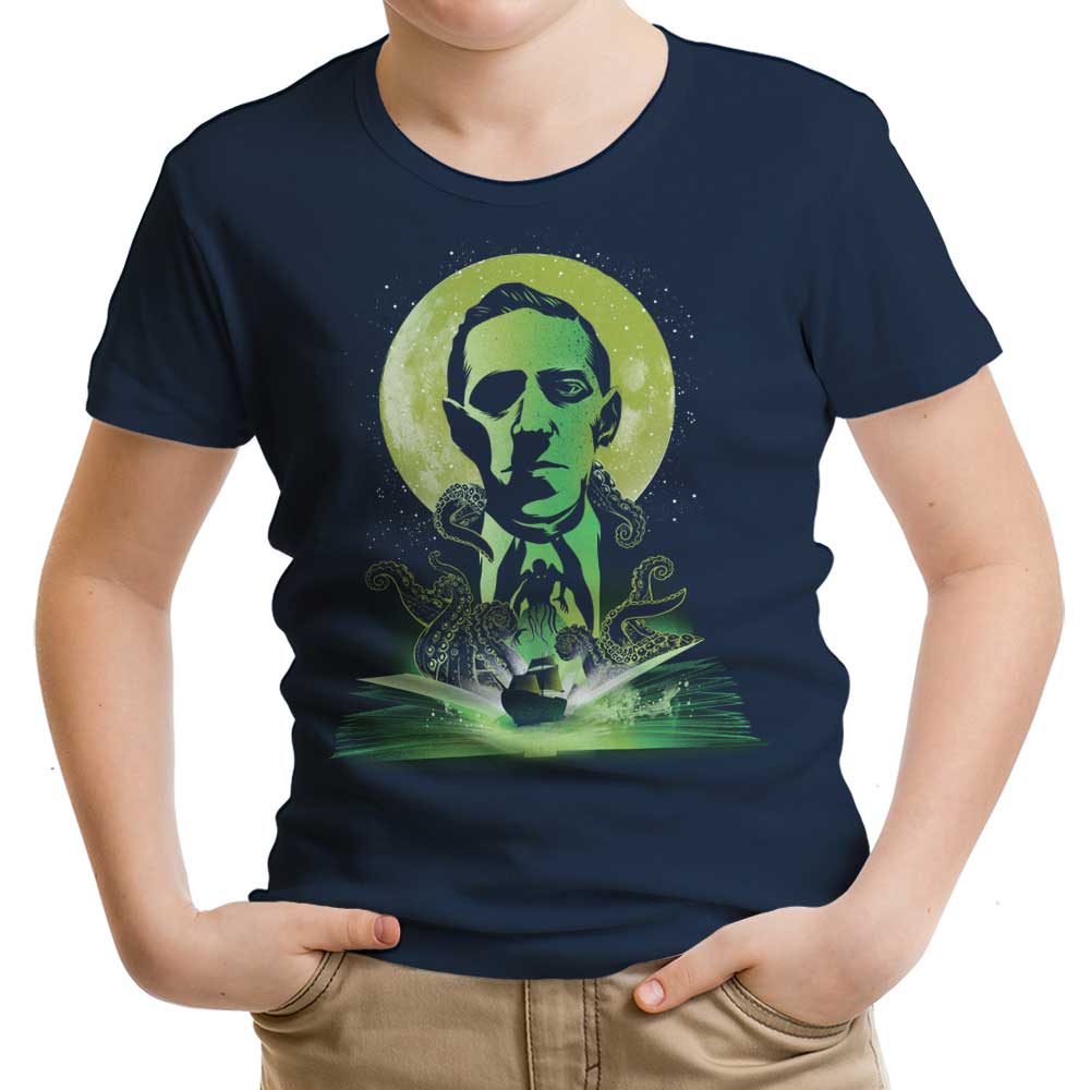 Lovecraft Book-themed Youth and Infant Apparel Collection