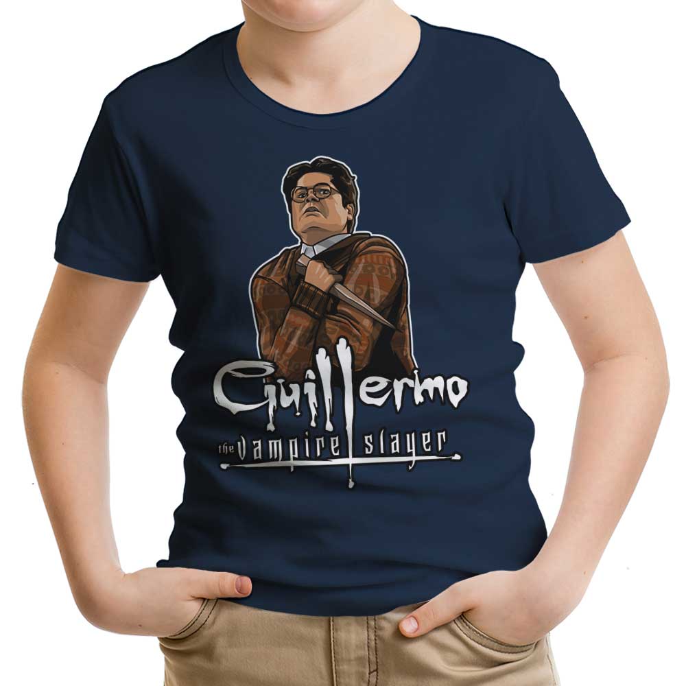 Youth and Infant Apparel Inspired by Guillermo the Slayer from Bolt from the Blue