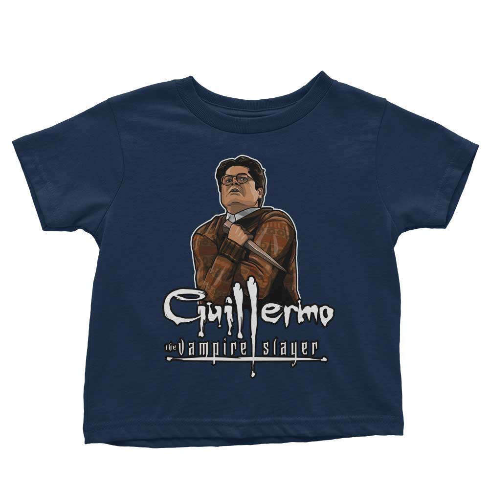 Youth and Infant Apparel Inspired by Guillermo the Slayer from Bolt from the Blue