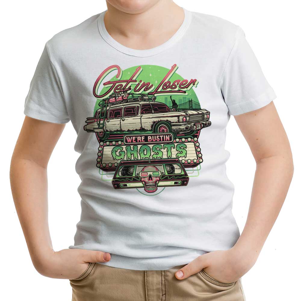 Youthful 'We're Bustin' Ghosts' Apparel from Momma Gorilla