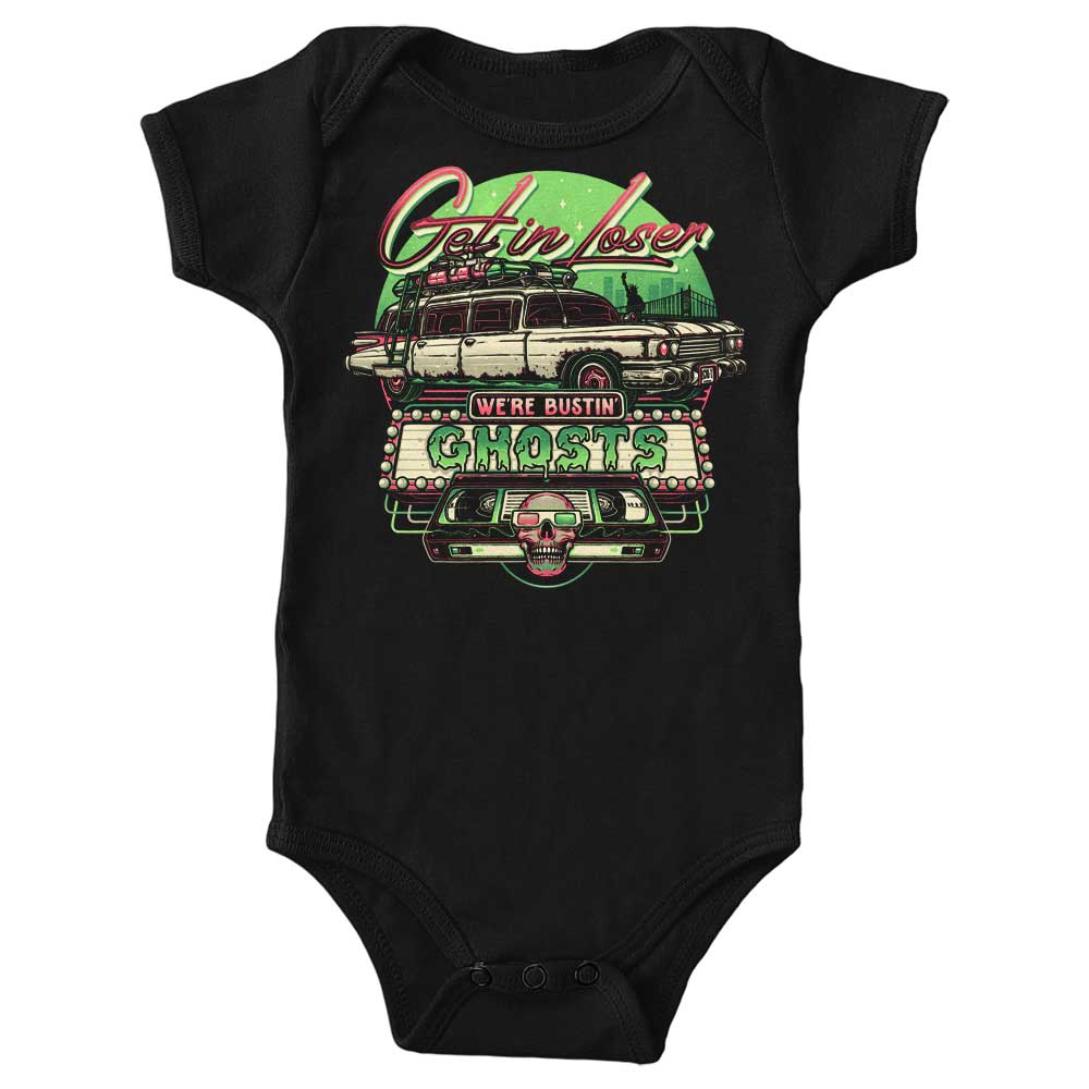 Youthful 'We're Bustin' Ghosts' Apparel from Momma Gorilla
