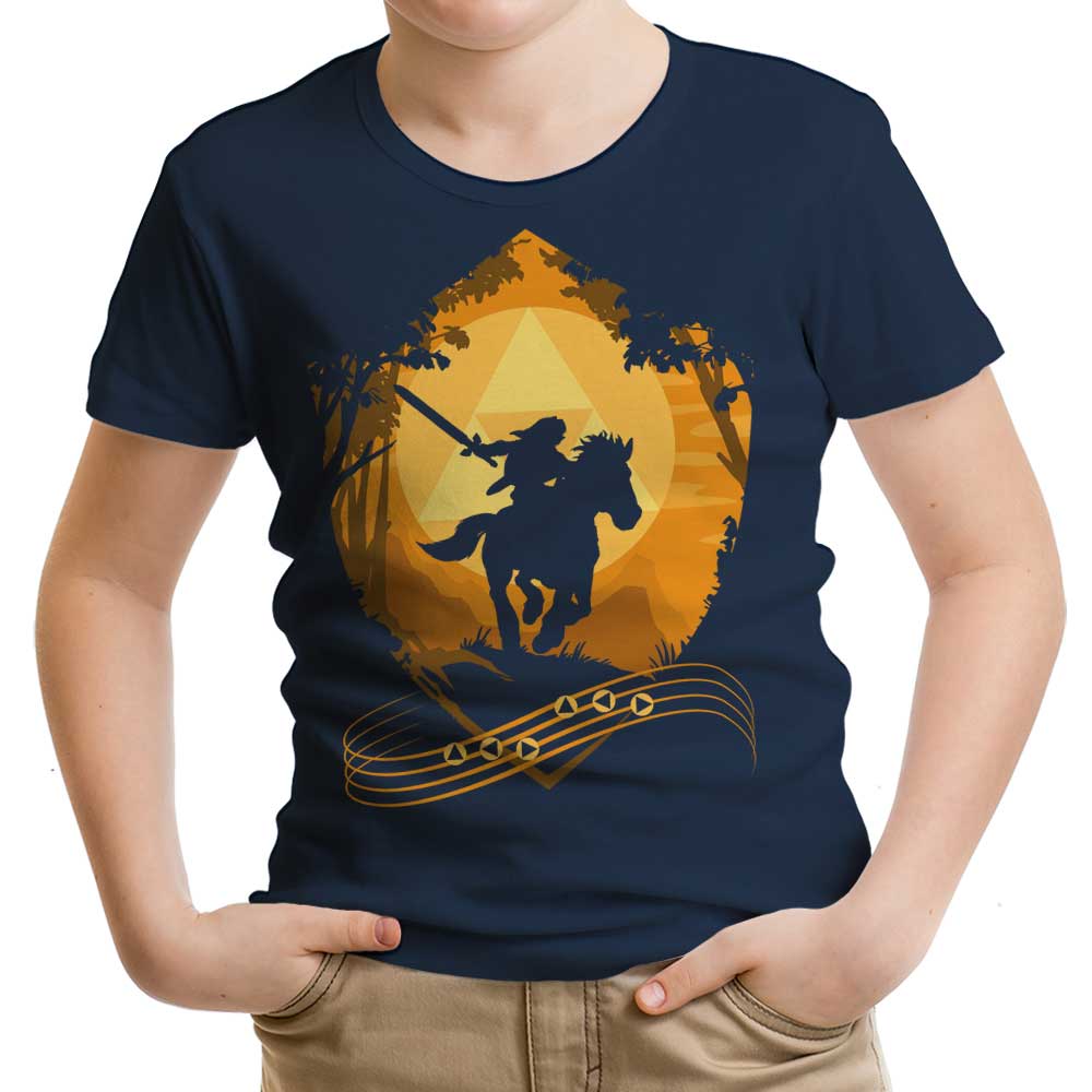 Youth Apparel Inspired by Epona's Song from Raki