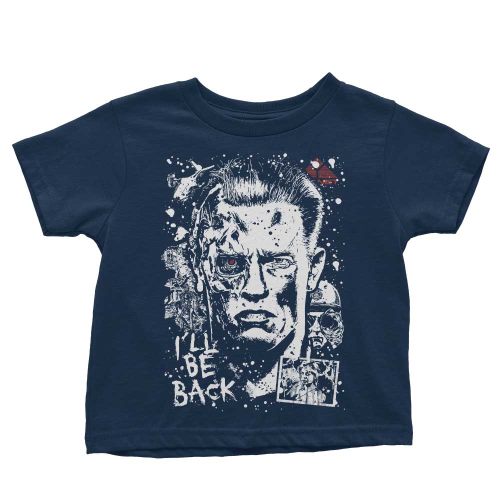 Stylish 'I'll Be Back' Youth and Infant Apparel Collection