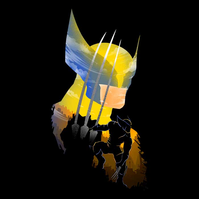 Donnie Illustrations' Berserker Landscape Youth and Infant Apparel Collection