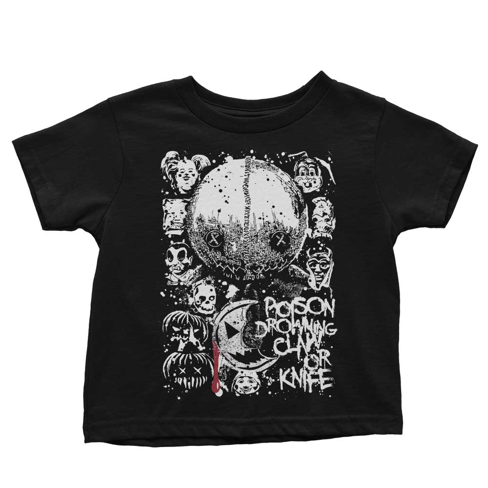 Youth and Infant Apparel - Claw or Knife T-Shirts and Onesies