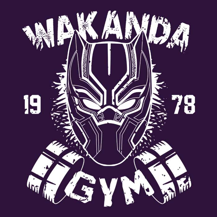 Soulkr's Wakanda Gym - High - Quality Youth and Infant Apparel