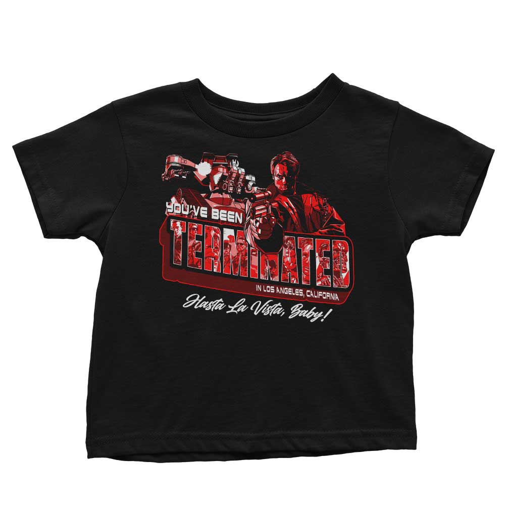 GoodIdeaRyan's 'You've Been Terminated' Youth and Infant Apparel Collection