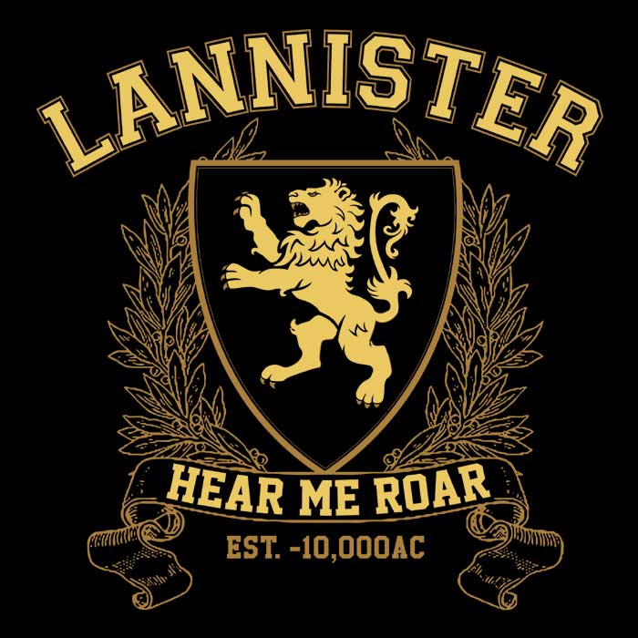 Youth and Infant Apparel from Lannister University by Digital Phoenix